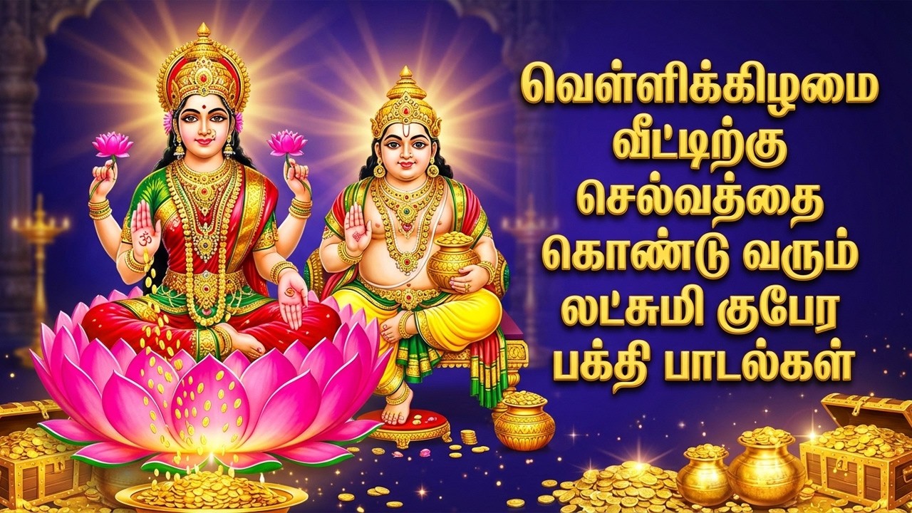 Friday Powerful Laxmi Kubera Mantra 108 Times | Laxmi Kuber Mantra | Laxmi Kubera Bhakti Padagal