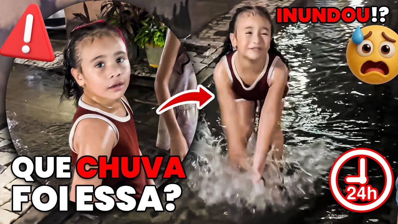 24H COM A IZADORA E UMA CHUVA MISTERIOSA *não esperava por esse plot twist no final 