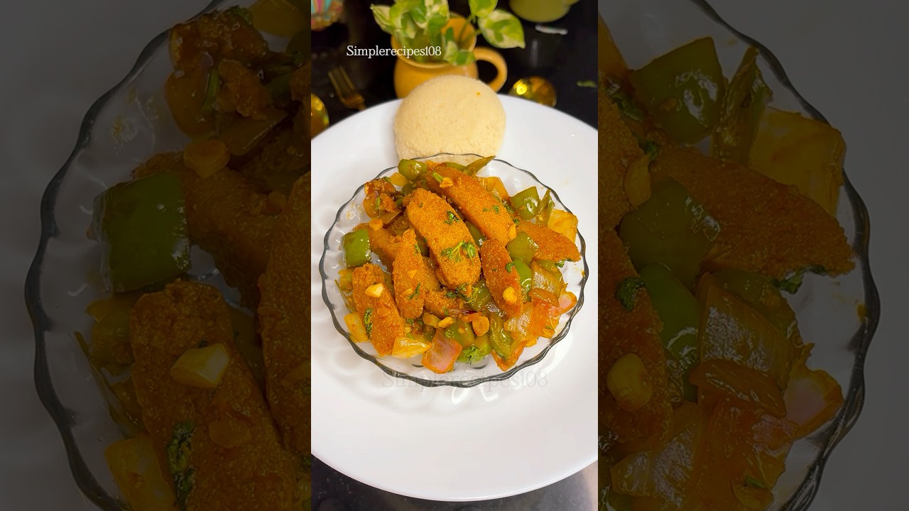 LEFTOVER idli recipe | CHILLI IDLI | IDLI MANCHURIAN Recipe #leftover