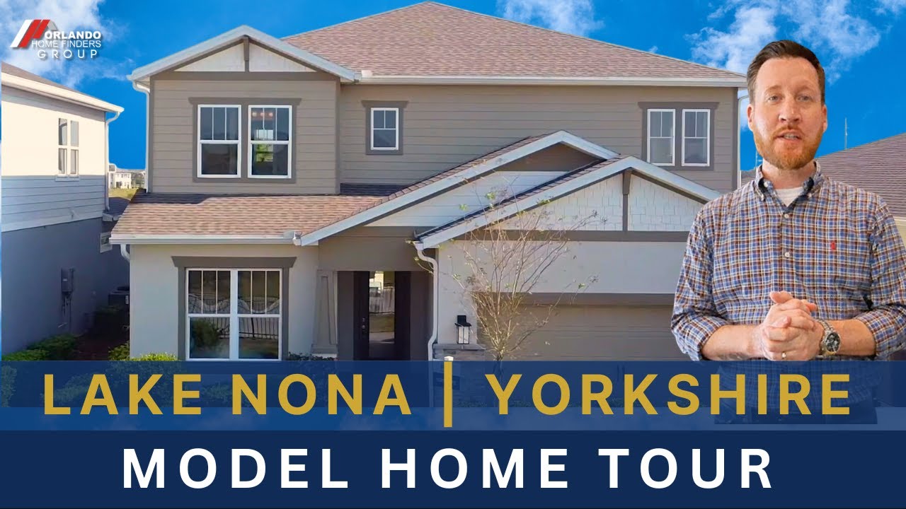 Lake Nona | Model Home | Yorkshire Floor Plan | Move to Orlando | New Construction