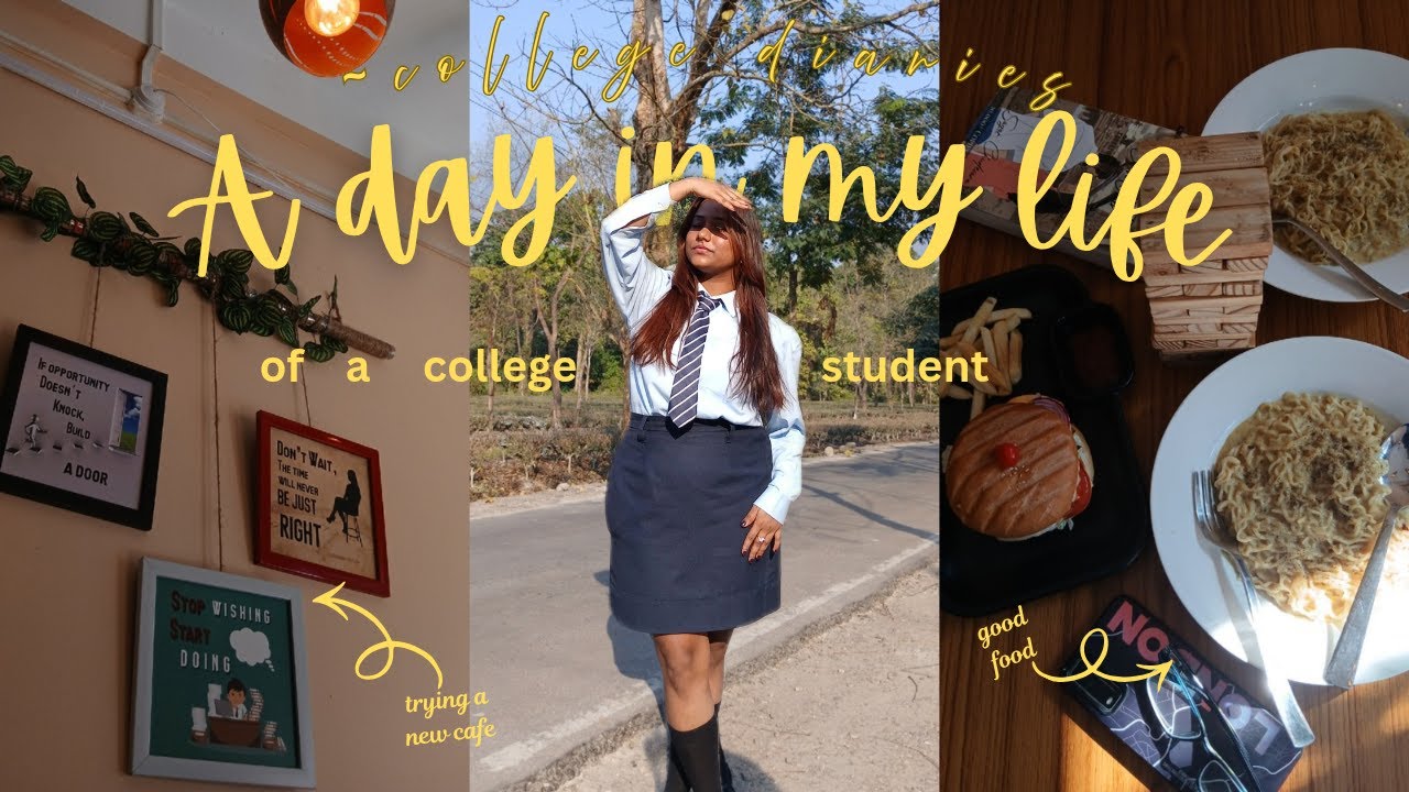 College days♡ | grwm, fun w/ friends🕊, new cafe🍔, clicking pics📸 | Siliguri Institute of Technology
