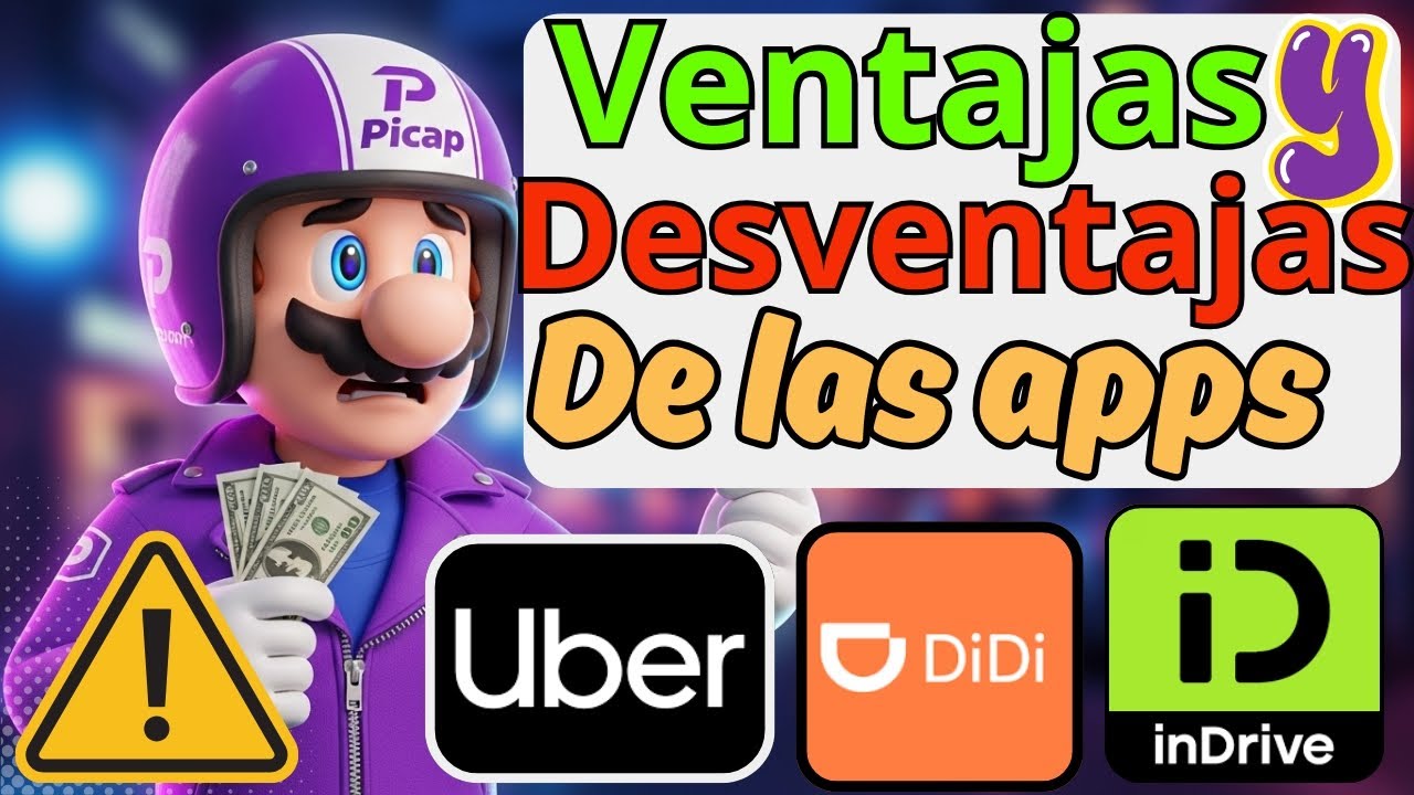 ✅ “Ventajas y desventajas de las apps de transporte 🚨 ¿Vale la pena?”| #ubermoto #didimoto #viral