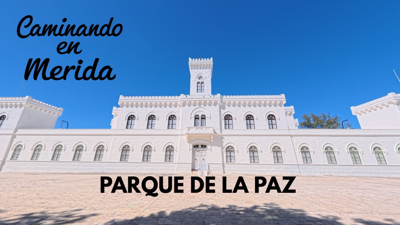 CAMINANDO EN MERIDA PARQUE DE LA PAZ