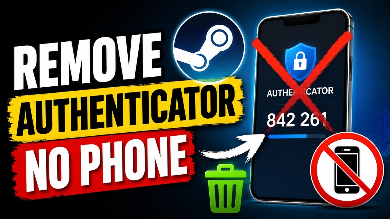 How To Remove Steam Mobile Authenticator Without Phone