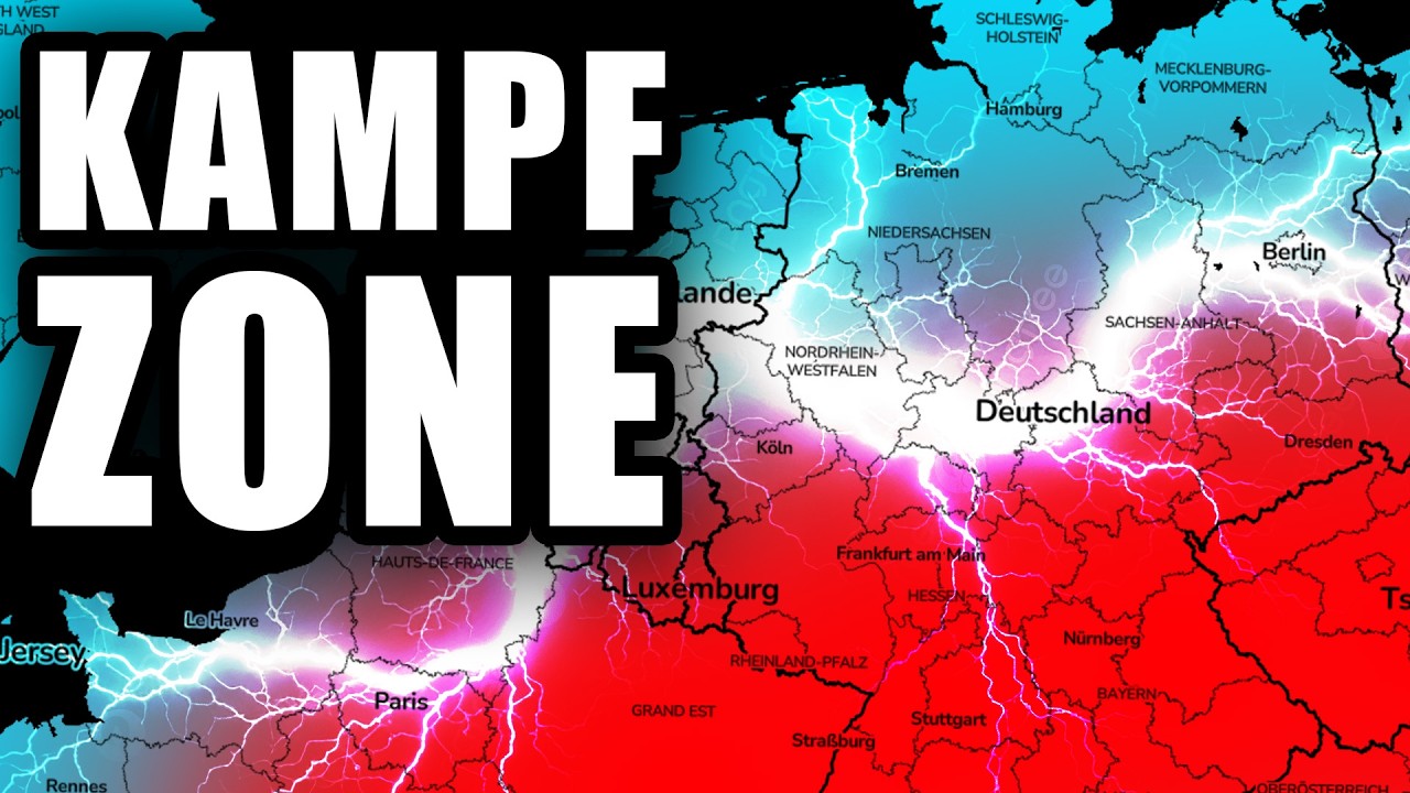 Ein Kampf zwischen den Luftmassen beginnt...