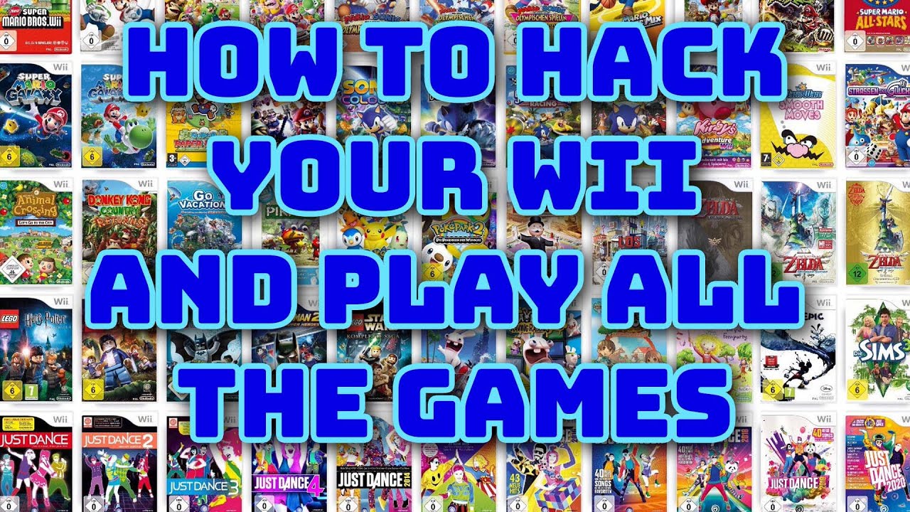 Wii Softmodding - Hack your Wii and play games from USB with Homebrew