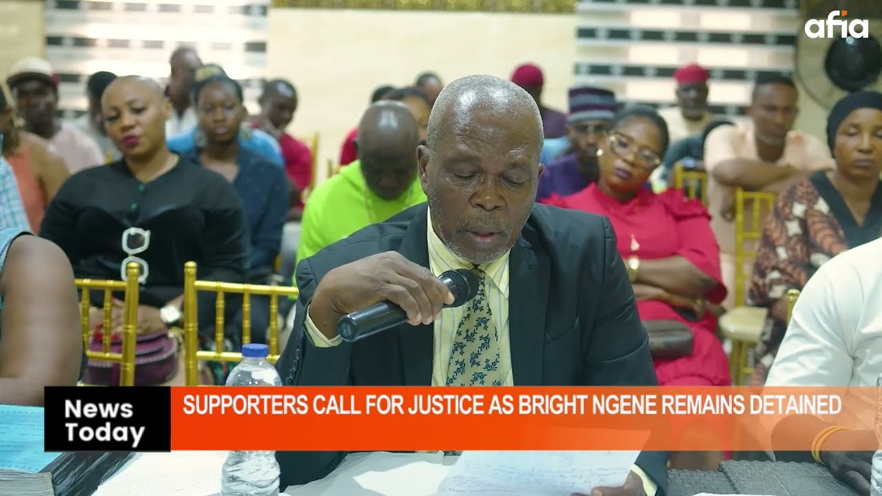 “LET JUSTICE SPEAK”: SUPPORTERS DEMAND RELEASE OF BRIGHT NGENE AMID PROLONGED DETENTION