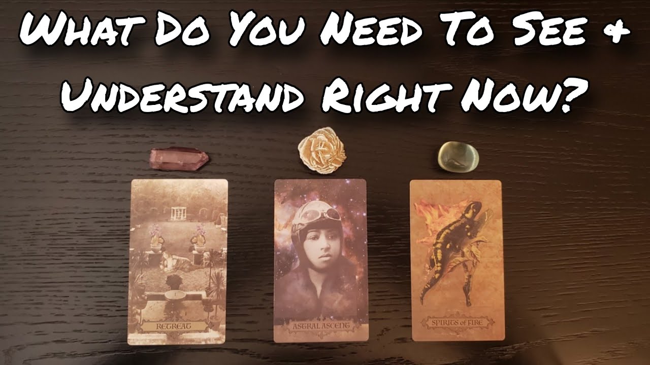 🧝‍♀️🔮 What Do You Need To See & Understand Right Now? Pick A Card Reading 
