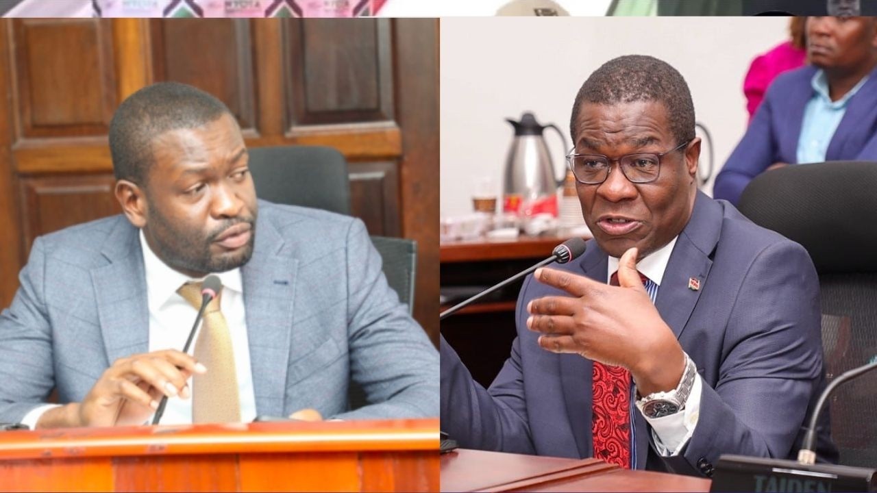 LIVE: EDWIN Sifuna and other Senate Energy Committee Members Face Cs Davis Chirchir