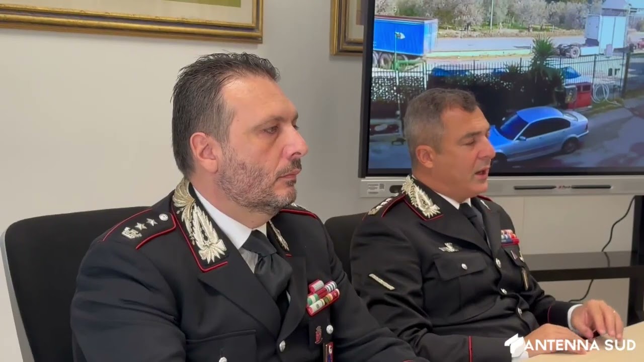 20 SETTEMBR 2024 -  BAT,  FURTI E RICICLAGGIO DI AUTO E MEZZI PESANTI: SEI ARRESTI AD ANDRIA