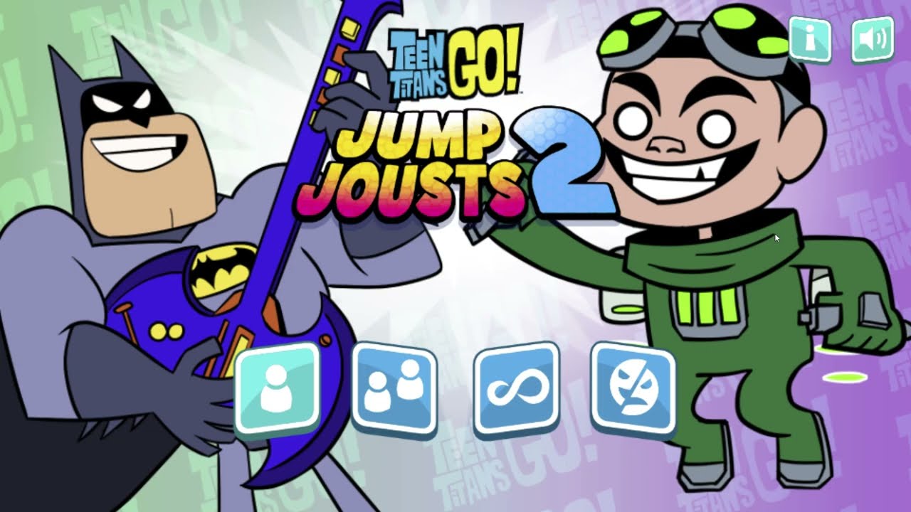 The Dark Knight - Teen Titans Go: Jump Jousts 2 [Cartoon Network Games]