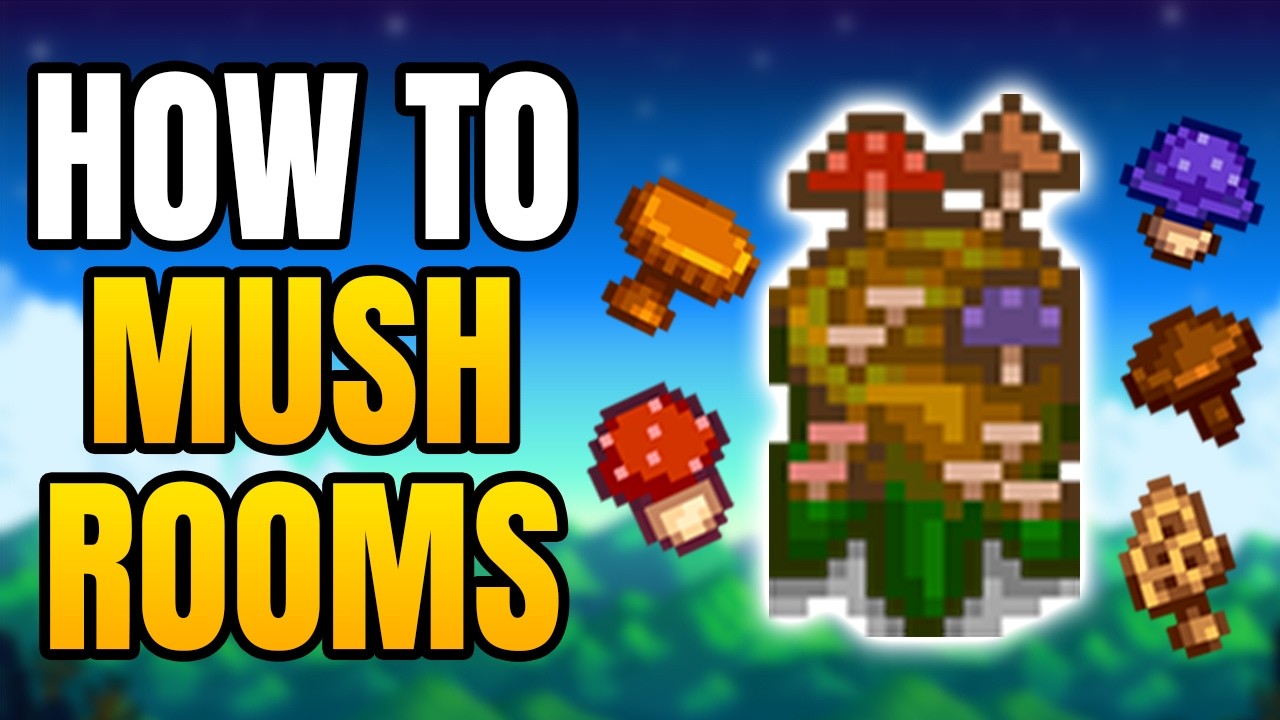 Stardew Valley – Как получить и использовать грибной ящик | Как легко добыть грибы