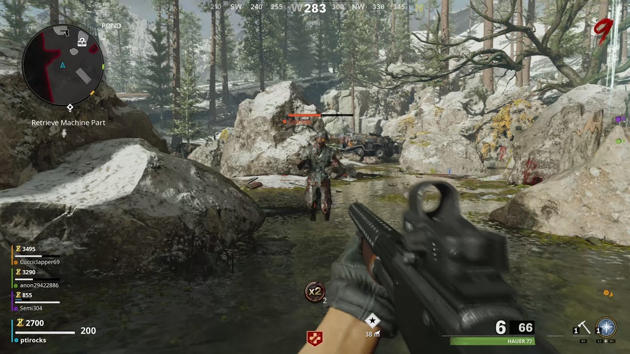 Call of Duty: Black Ops Cold War Zombie (Die Maschine) Gameplay - PS4 PRO (4K)