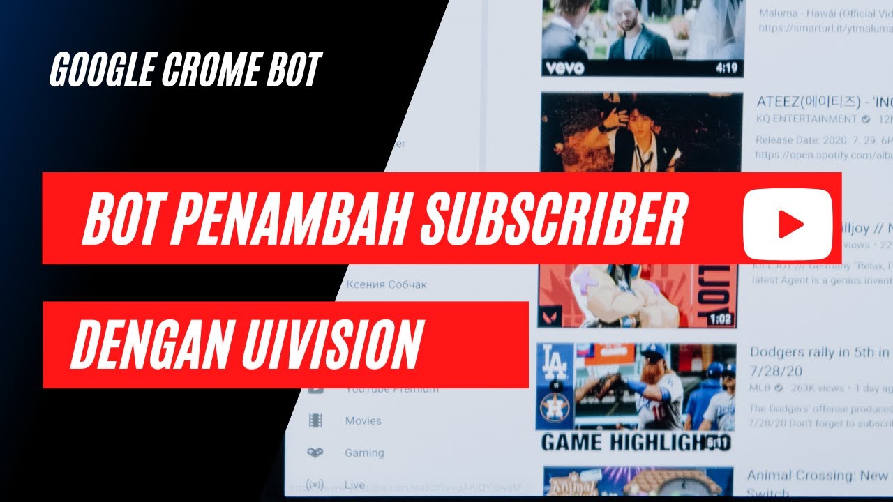 How to Create an Auto Subscribe Bot for YouTube Videos Using UI.Vision | YouTube Subscribe Bot