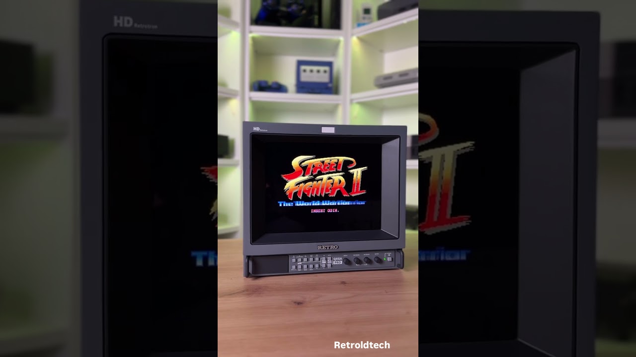 Street Fighter II on a Slim PVM PRO is not just Retrogaming, it's personal ❤️