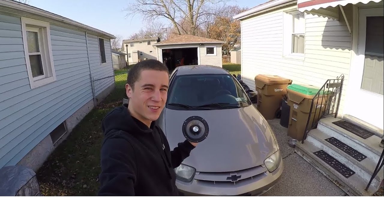 HOW TO INSTALL SPEAKERS IN A CHEVY CAVALIER!!