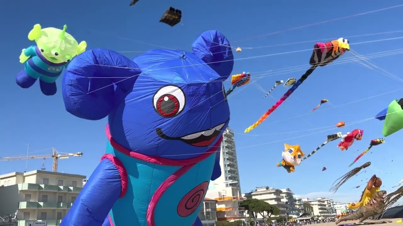 Beach Walk Jesolo Italy Kite Festival 2023