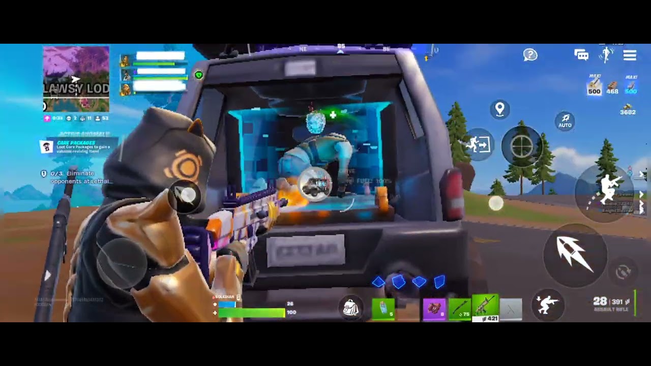 Unranked Match in Chapter 7 Season one with Xset sirenz | Fortnite | Game | 