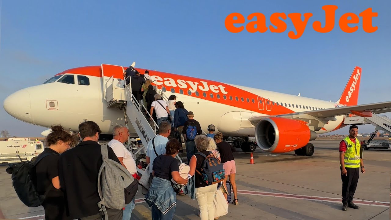 🇲🇦 Marrakesh RAK - Paris CDG 🇫🇷 EasyJet  Airbus A320  [FULL FLIGHT REPORT]