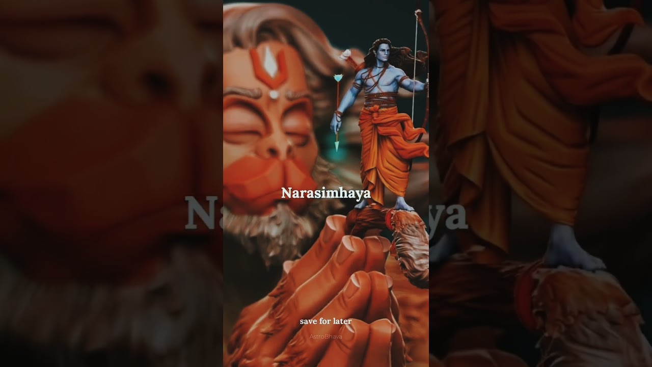 Remove all Negative Energies in your Life |  Most Powerful Hanuman Mantra #mantra #shortsfeed