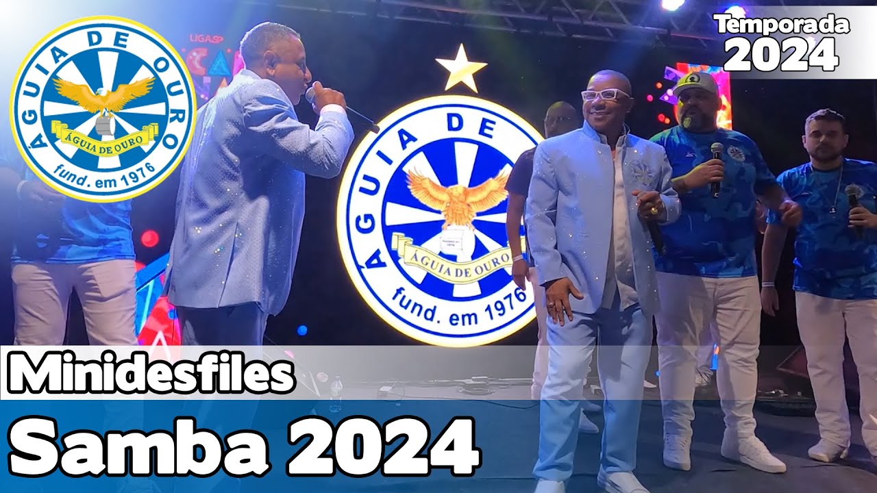 Águia de Ouro 2024 ao vivo com letra | Lançamento dos sambas da Liga SP #LIGASP24