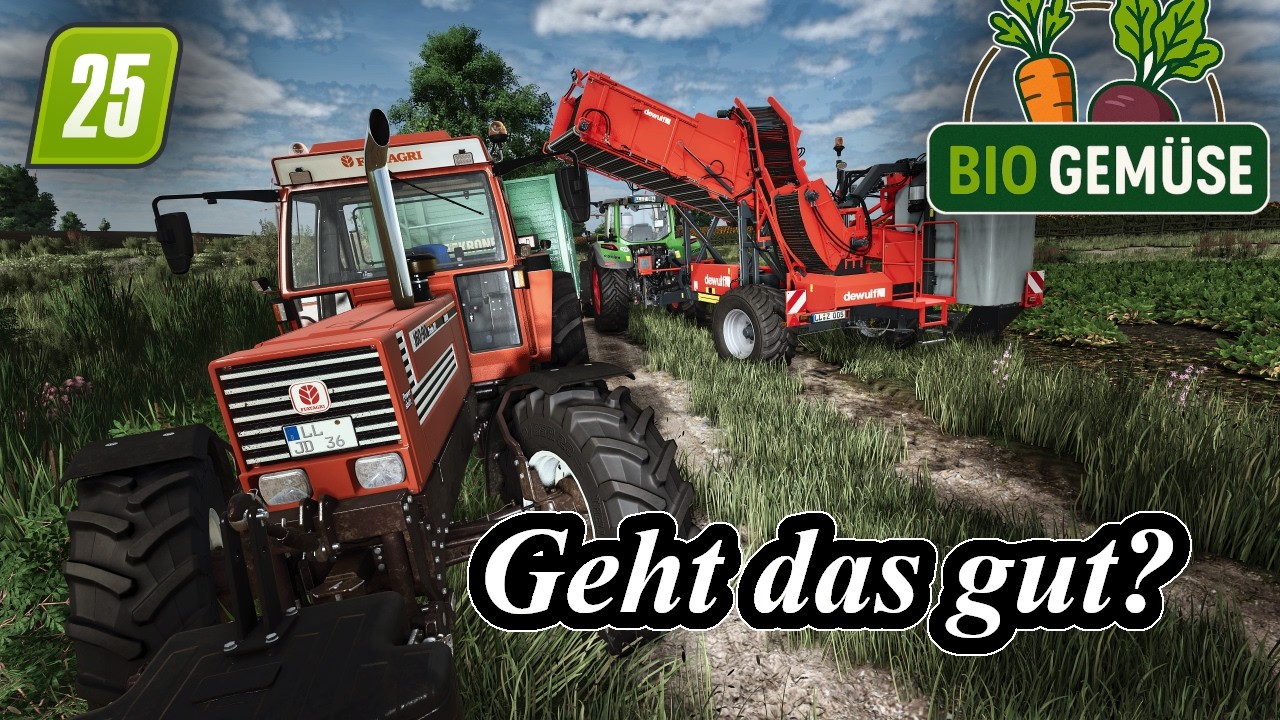 LS25: Der neue Fendt im Gemüse | Bio Gemüse Hof | 7 | Landwirtschafts Simulator 25