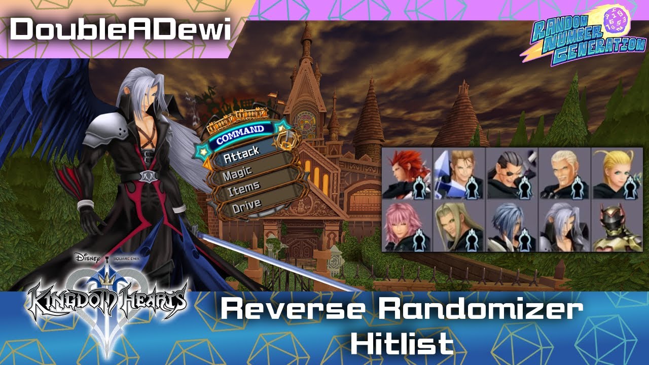 Kingdom Hearts II Randomizer - Random Number Generation - GDQ Hotfix Speedruns