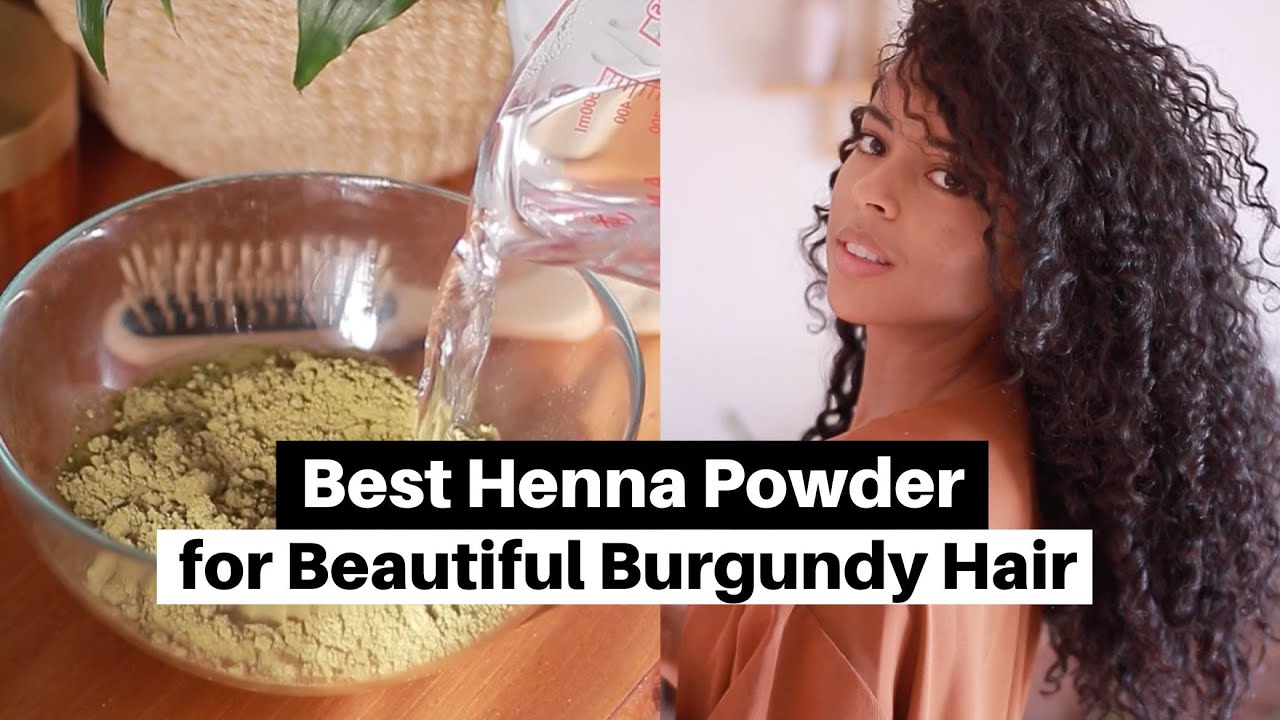 Get Beautiful Burgundy Hair with Rajasthani Henna! - Henna Powder Series