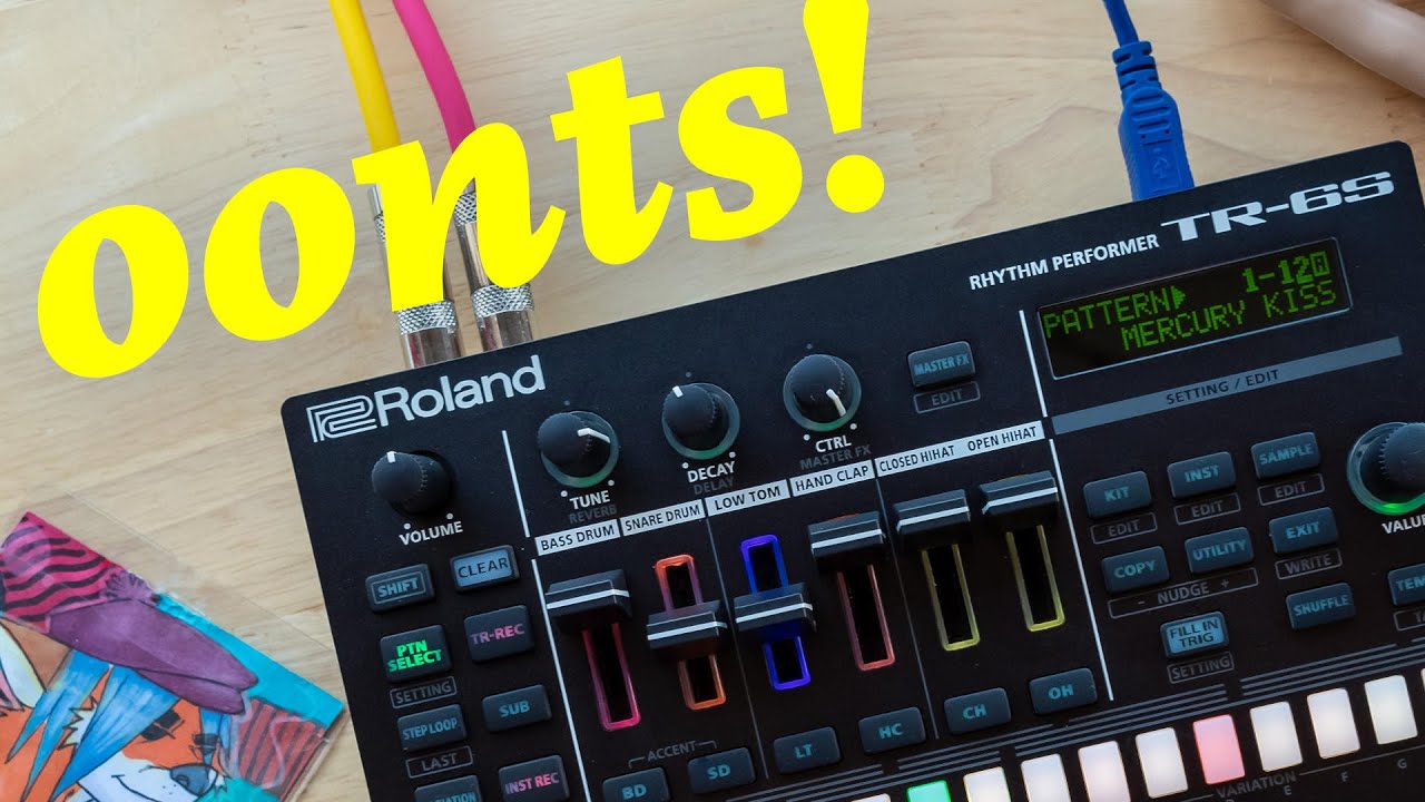 Roland TR-6S: Walkthrough and Demos!