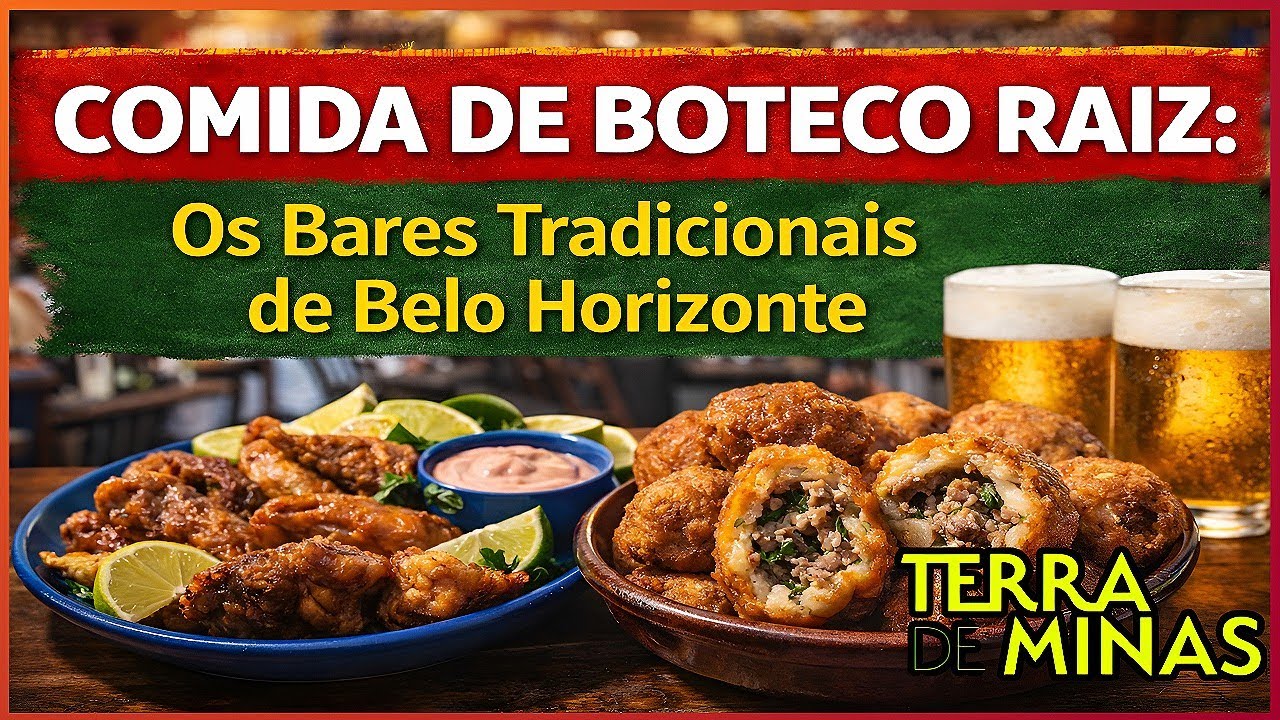 COMIDA DE BOTECO RAIZ: Os Bares Tradicionais de Belo Horizonte🍻