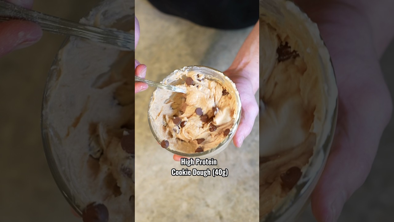 High Protein Cookie Dough (40g Protein)