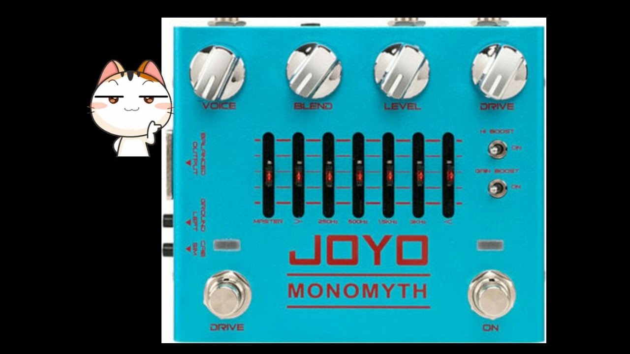 JOYO MONOMYTH BASS PREAMP #joyoaudio #bajo  #bass #guitar  #overdrive #preamp