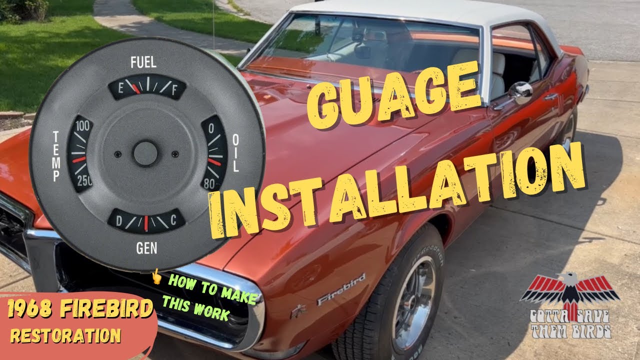 Rally gauge upgrade, do not replace the harness, simple modification