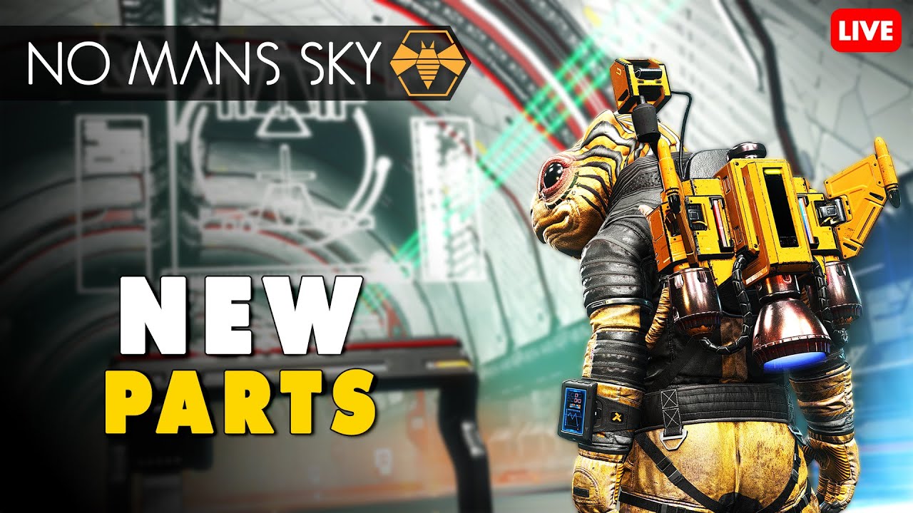 🔴 New Corvette Parts! | No Man&rsquo;s Sky Breach LIVE
