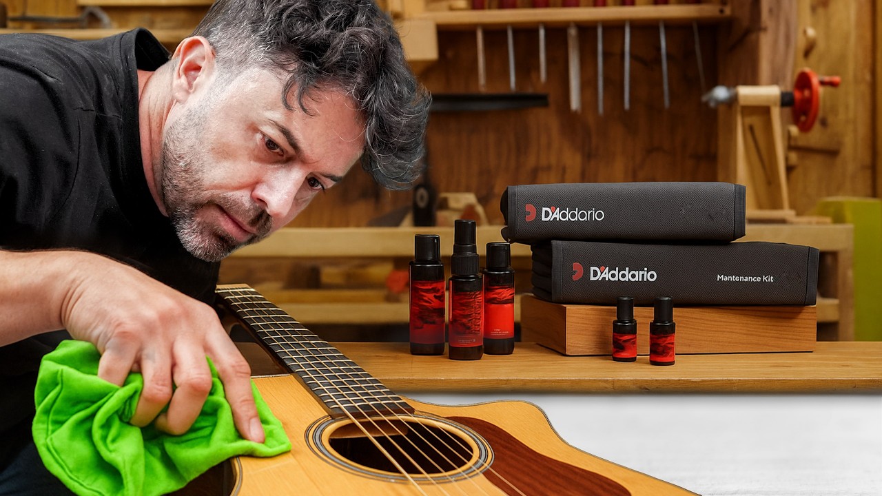 Hazlo antes que sea tarde: Mantenimiento de guitarra Acústica