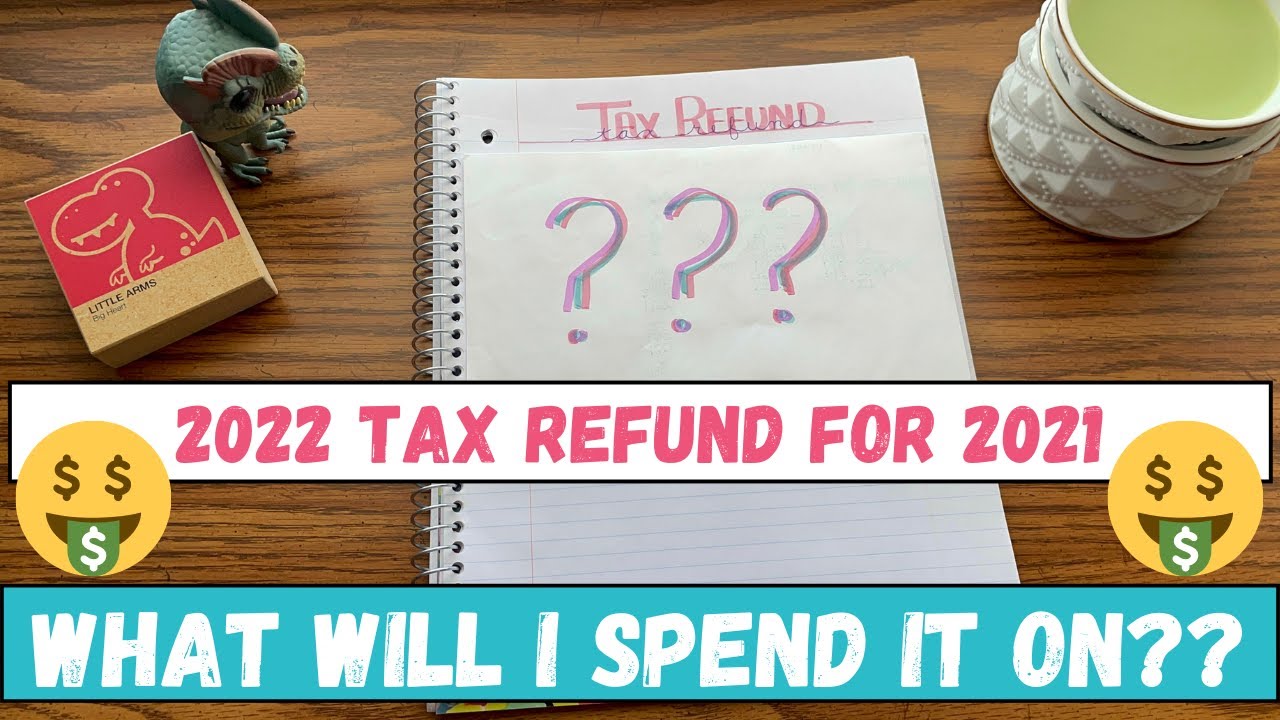 Tax Refund 2022 | Budget with me 2021 Tax Return | Dino Budgets
