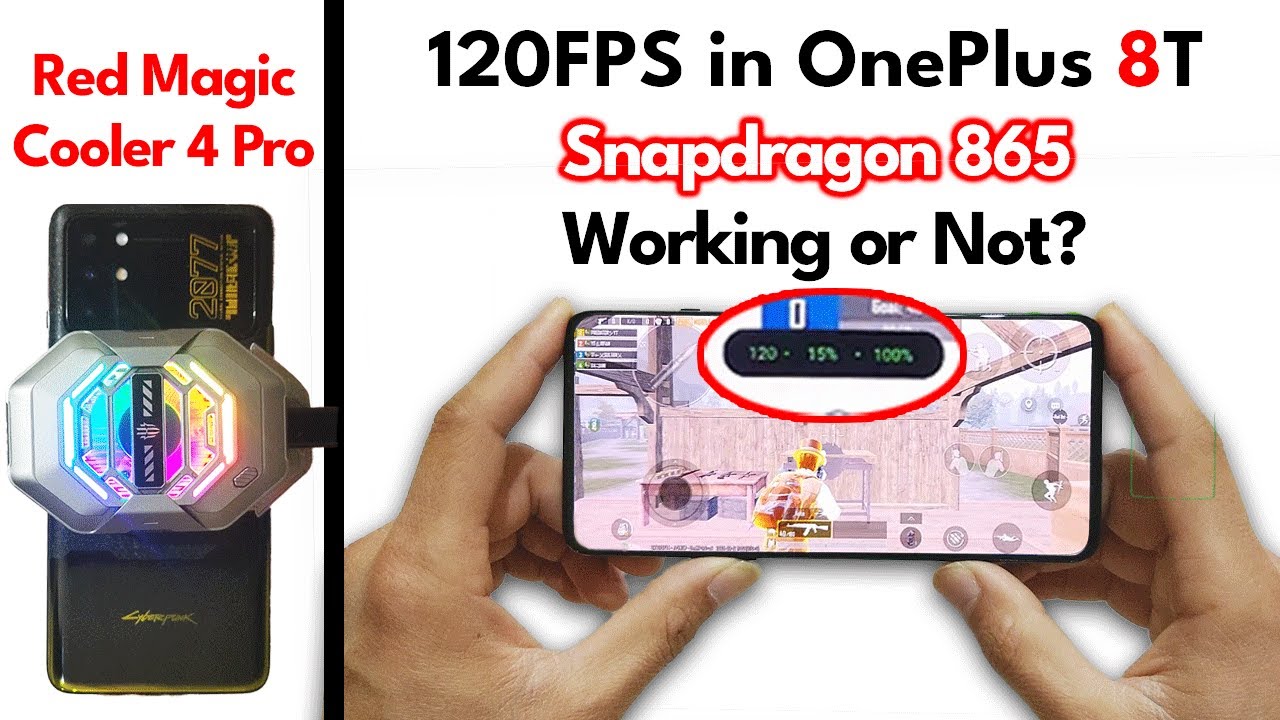 PUBG 120FPS Test on OnePlus 8T | Testing 120FPS in Snapdragon 865