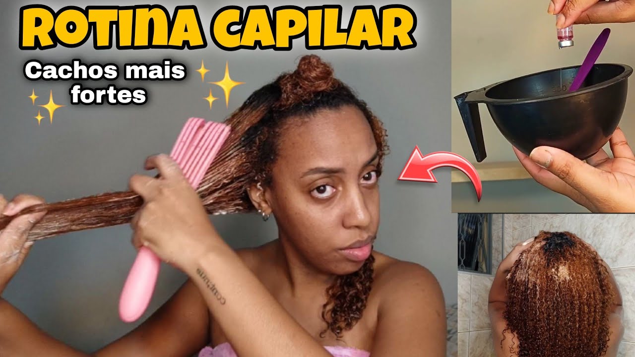 Rotina capilar completa para recuperar os cachos #cachosdasamy