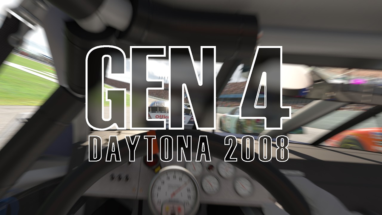Daytona 2008 Gen 4 Racing - Iracing VR