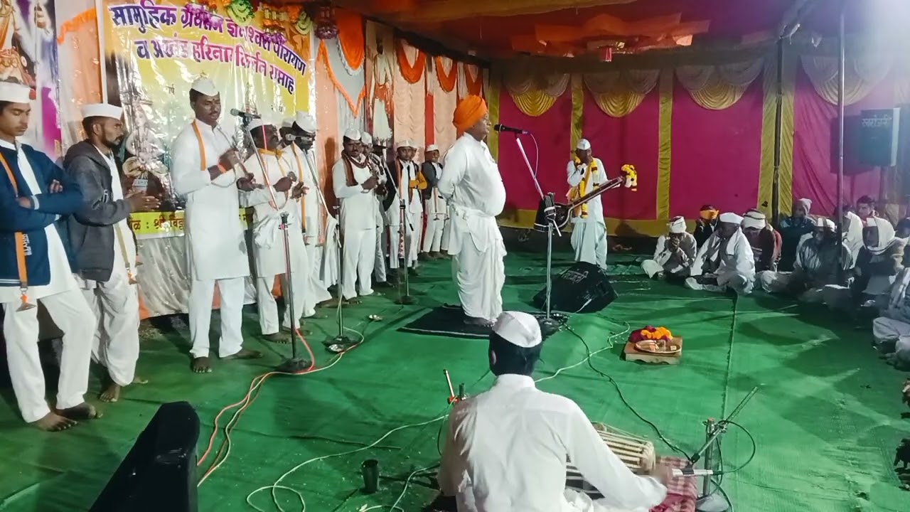 प्रगट गुह्य बोले विश्व ब्रह्माची केले कीर्तनातील शेवटचे प्रमाण हभप जगदीश म कडाळे विनोद म पवार 