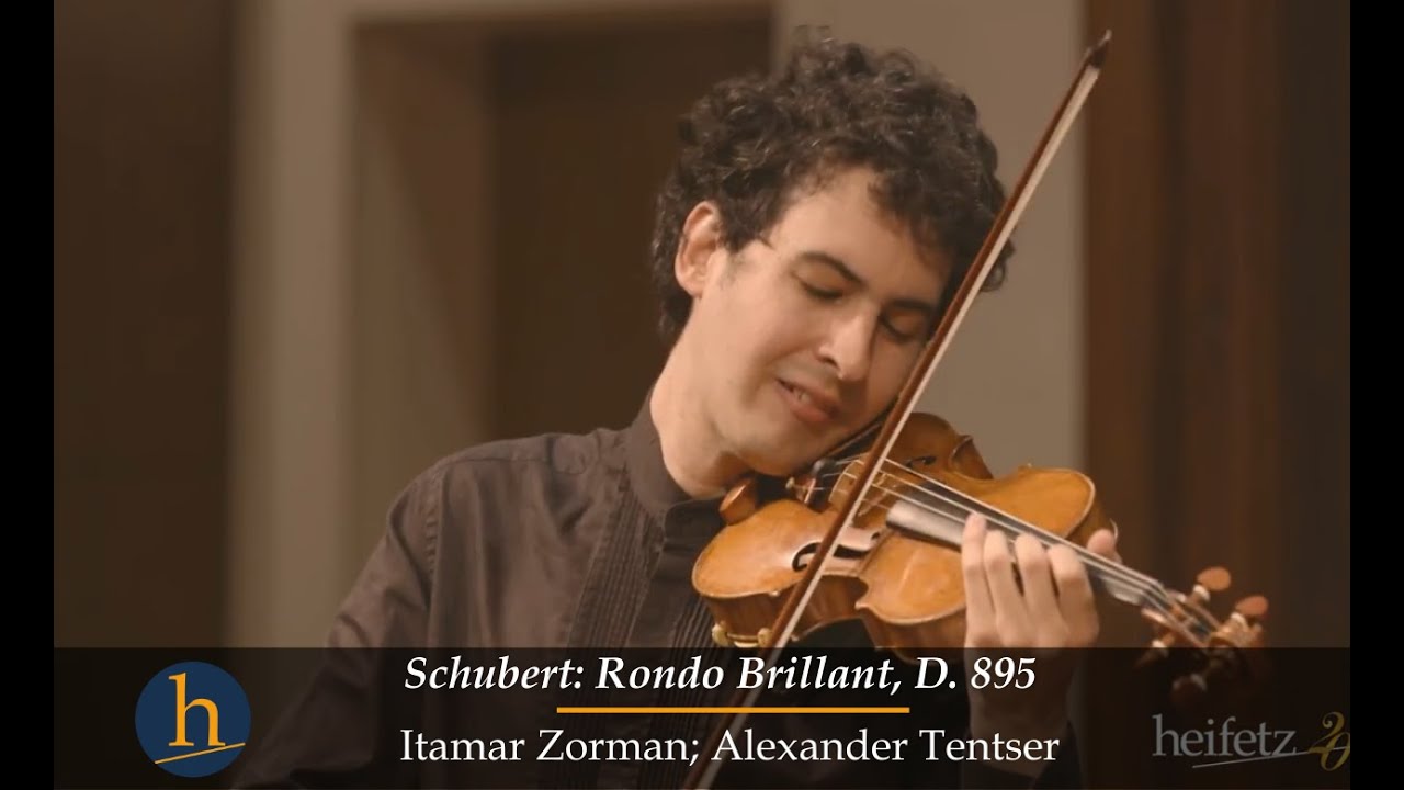Schubert: Rondo Brillant in B minor, D. 895 | Itamar Zorman, Alexander Tentser