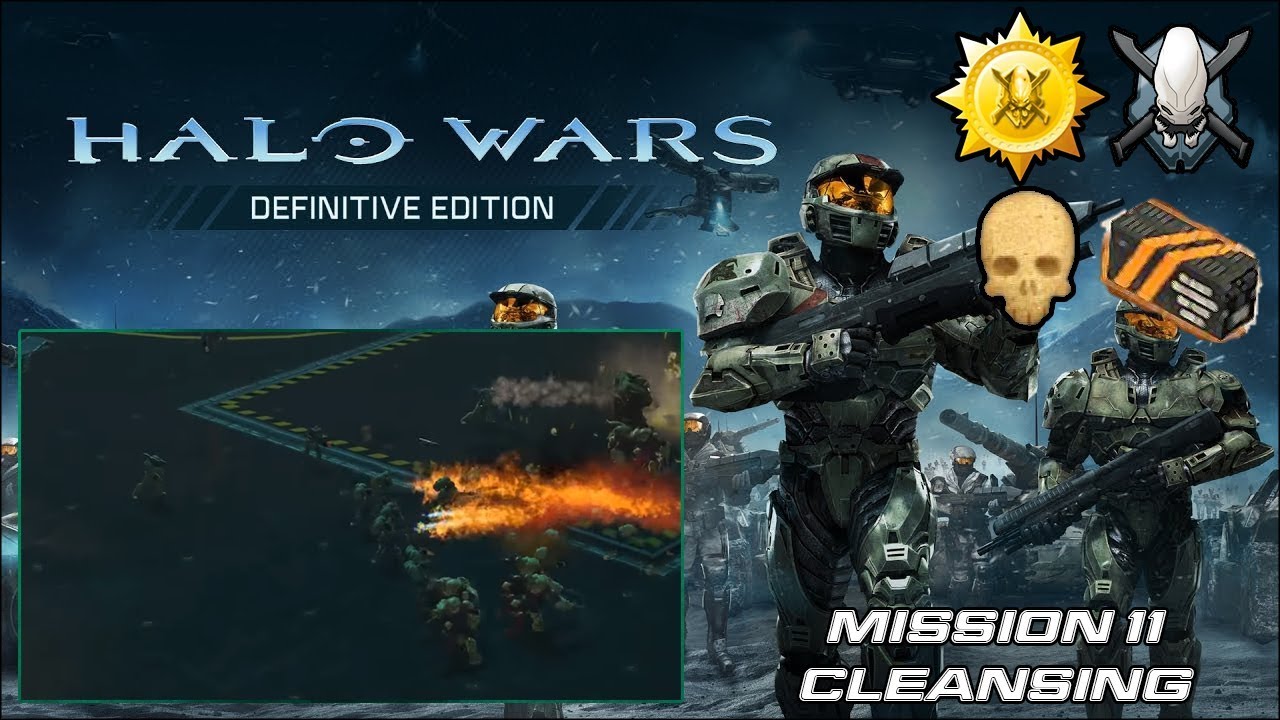 Halo Wars Legendary Gold Campaign - Mission 11 Cleansing