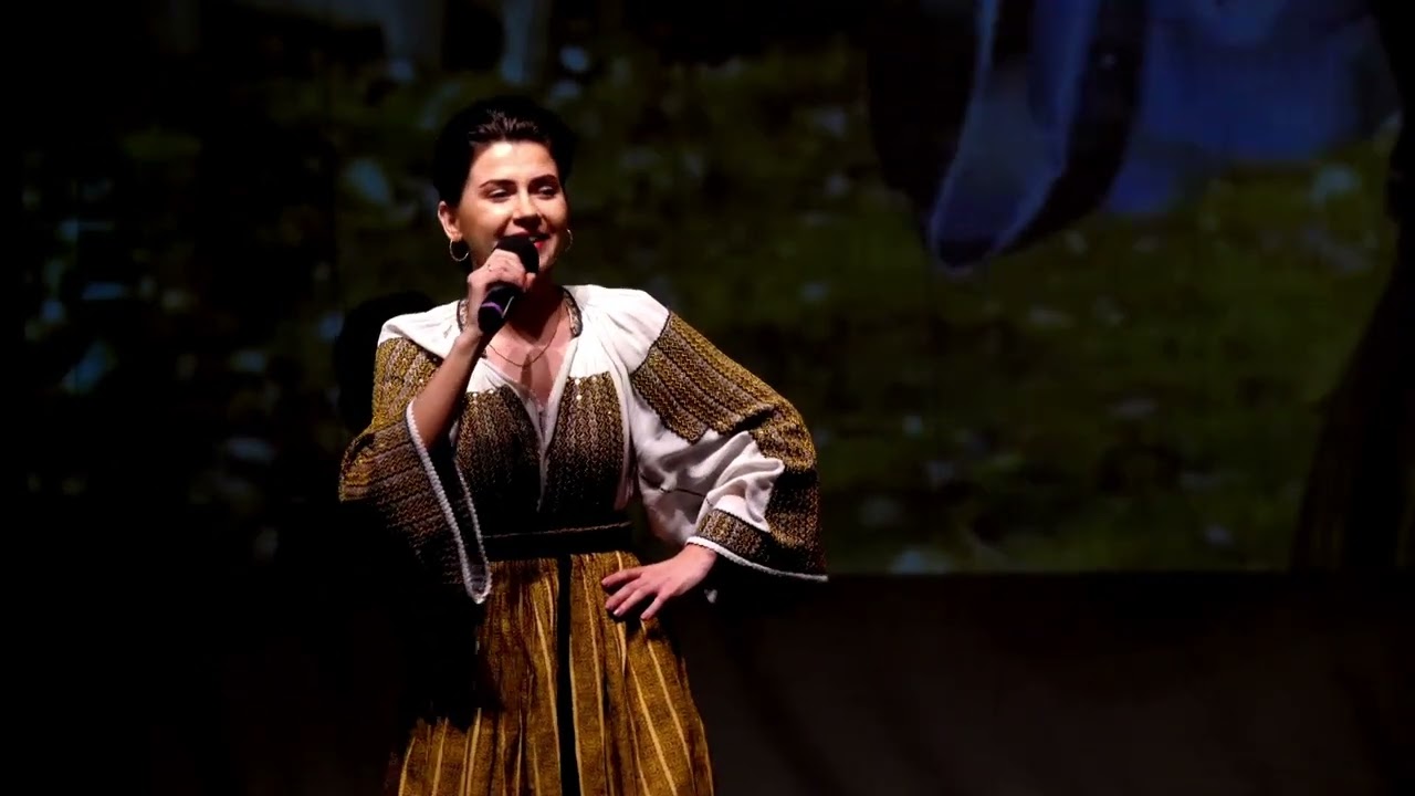 Maria Tincu- recital la spectacolul de la Ateneul Național din Iași 