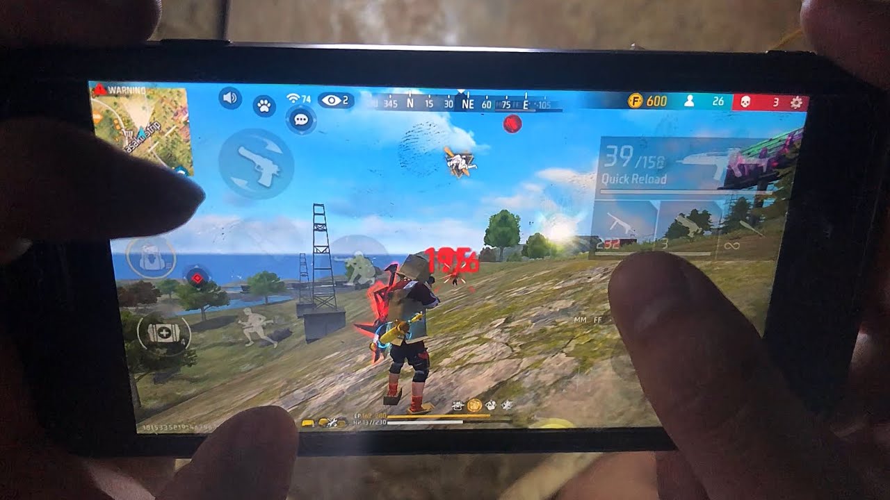 IPHONE 8 PLUS ⚡️ HANDCAM 🎮 FREE FIRE | HIGHLIGHTS 1-4 💪😱 23/07/2024