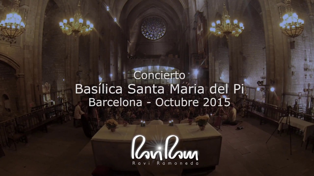 Ravi Ram - YemaY&aacute; Live @Basilica Santa Maria del Pi, Barcelona Octubre 2015