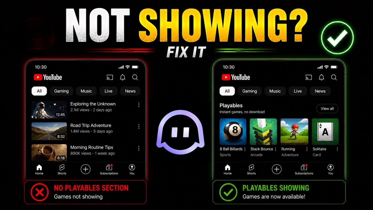 How to Fix YouTube Playables Not Showing (Easy Fix Guide)