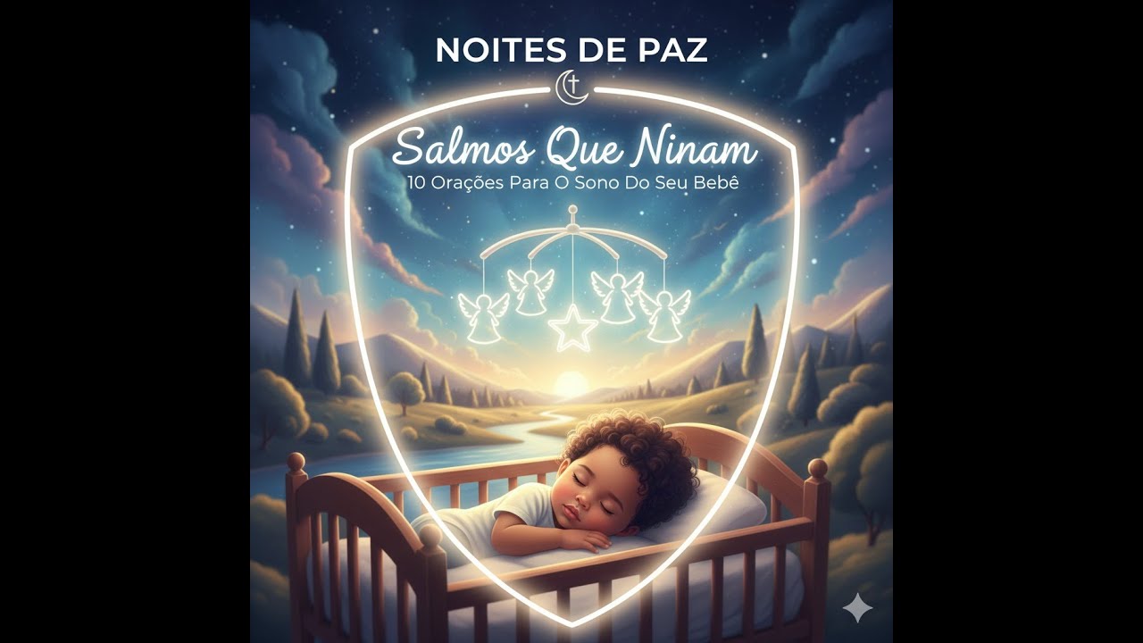 Versículos para dormir | Canção de Ninar Cristã | Palavras de Benção para dormir |Salmos para dormir