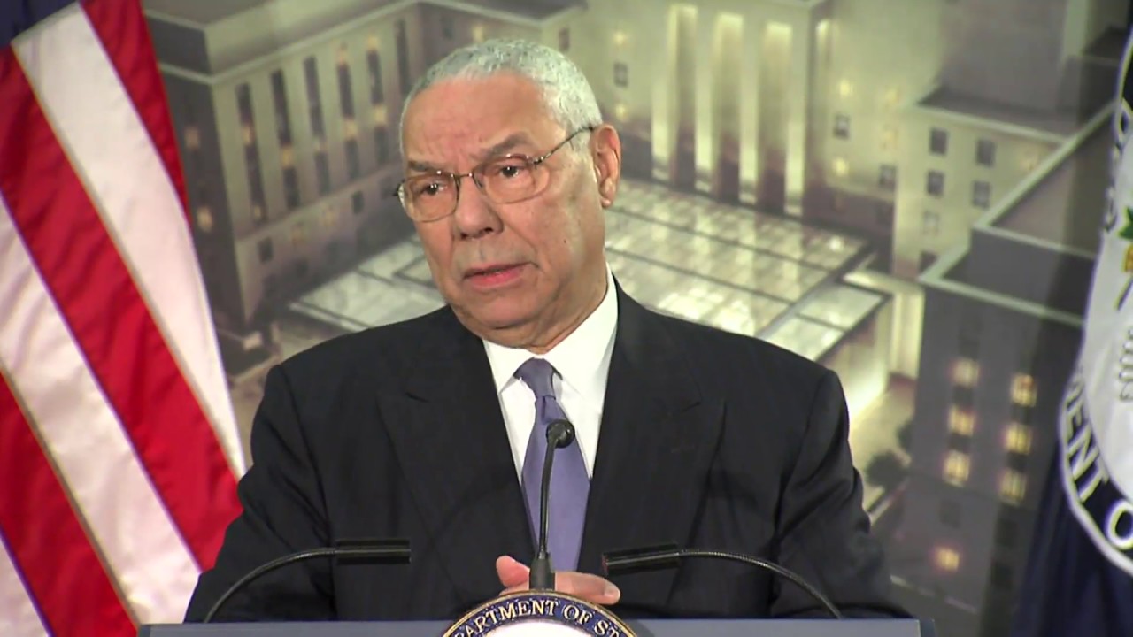 Remarks by 65th Secretary of State Colin L. Powell