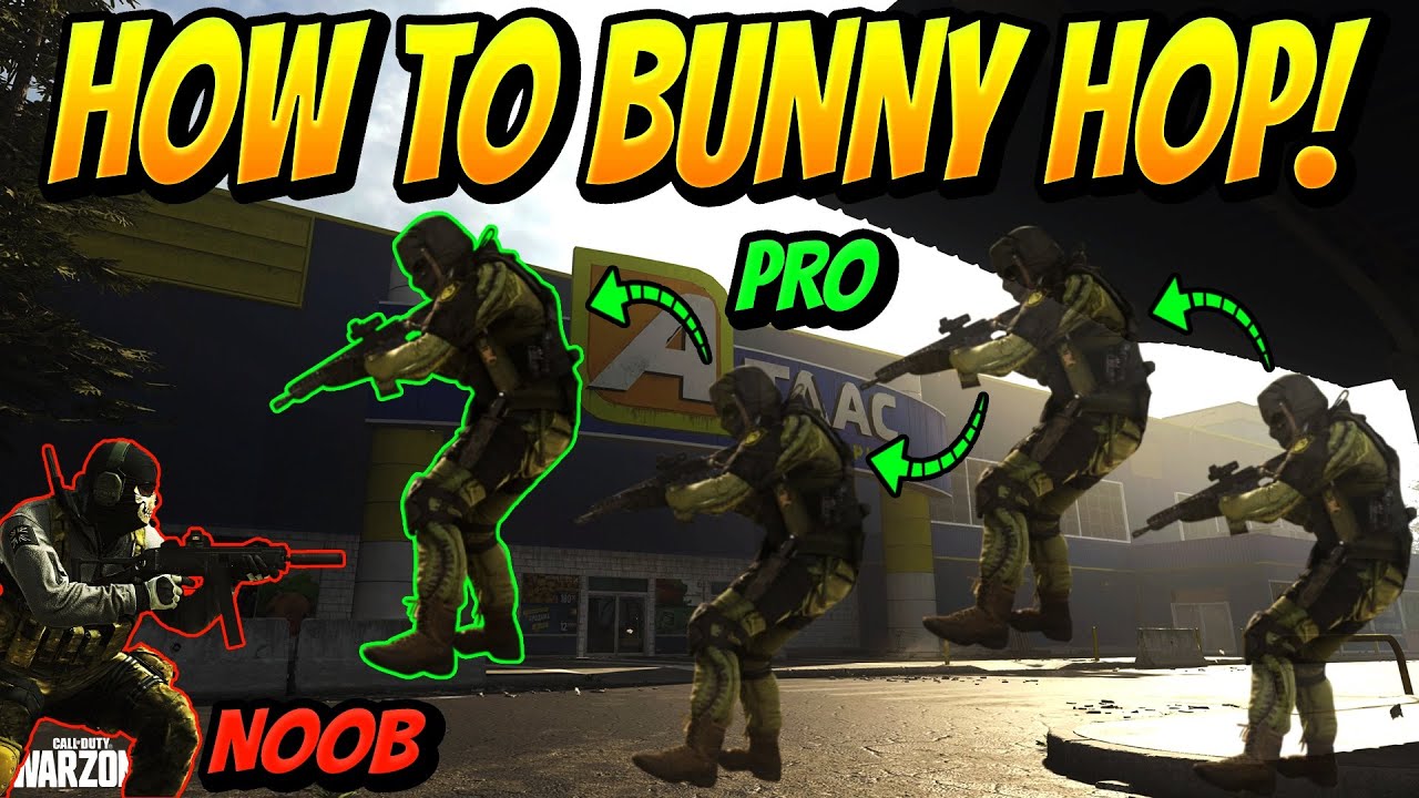 How to Bunny Hop Warzone (WIN MORE GUNFIGHTS USING BHOPS!) Warzone Tips!