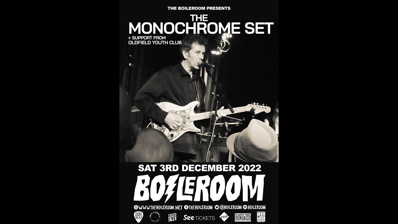 The Monochrome Set - live at the Boileroom, Guildford on Saturday 3 December 2022